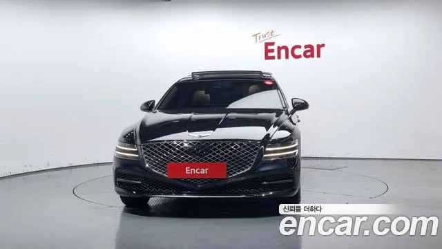 Genesis G80 (RG3) 2023 Черный из Кореи, фото 4