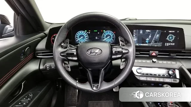 Hyundai Avante (CN7) 2023 Черный из Кореи, фото 4