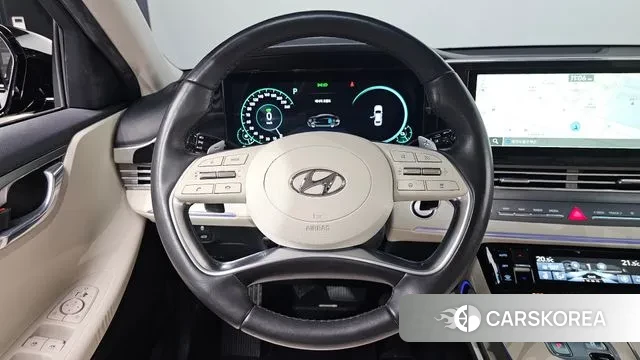 Hyundai The New Grandeur IG Hybrid 2022 Черный из Кореи, фото 4