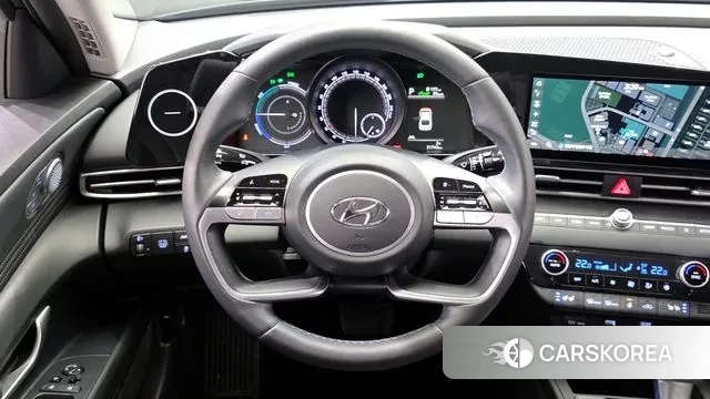 Hyundai Avante Hybrid (CN7) 2021 Серый из Кореи, фото 4