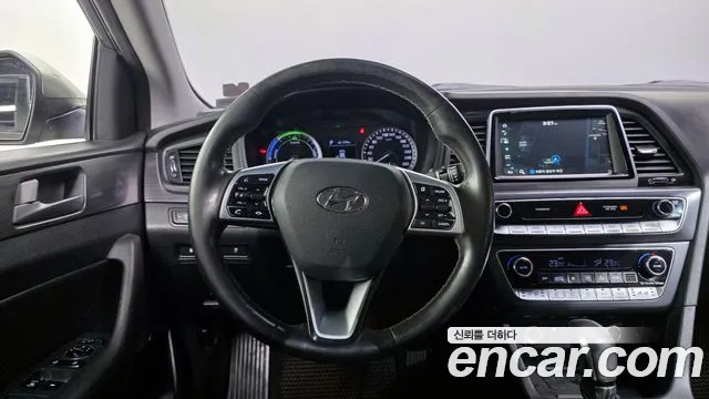 Hyundai Sonata New Rise Hybrid 2018 Серый из Кореи, фото 4
