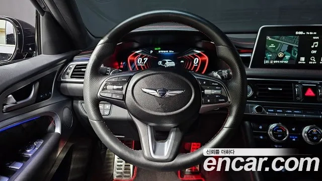 Genesis G70 2020 Черный из Кореи, фото 4
