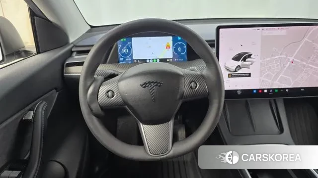 Tesla Model Y 2021 Белый из Кореи, фото 4