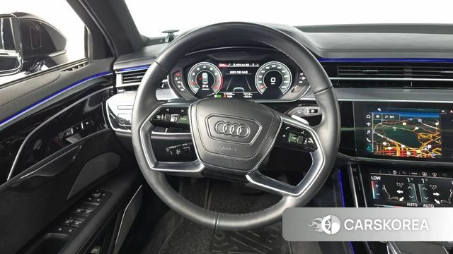 Audi A8 (D5) 2021 Черный из Кореи, фото 4