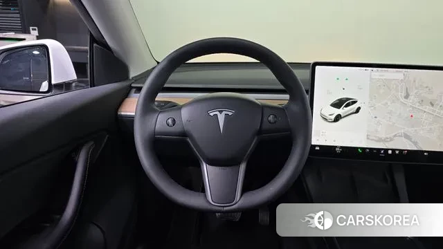 Tesla Model Y 2021 Белый из Кореи, фото 4