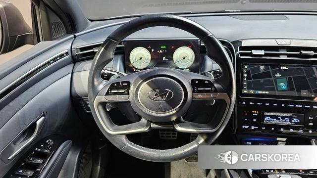 Hyundai Tucson Hybrid (NX4) 2021 Серый из Кореи, фото 4