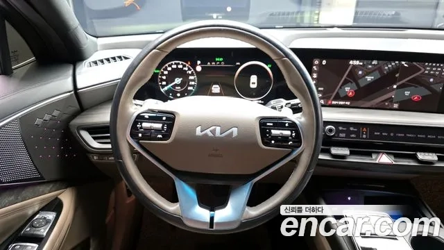 Kia K8 Hybrid 2021 Черный из Кореи, фото 4