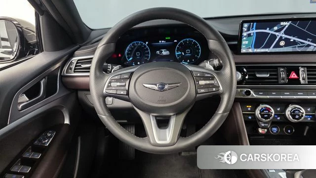 Genesis The New G70 2022 Черный из Кореи, фото 4