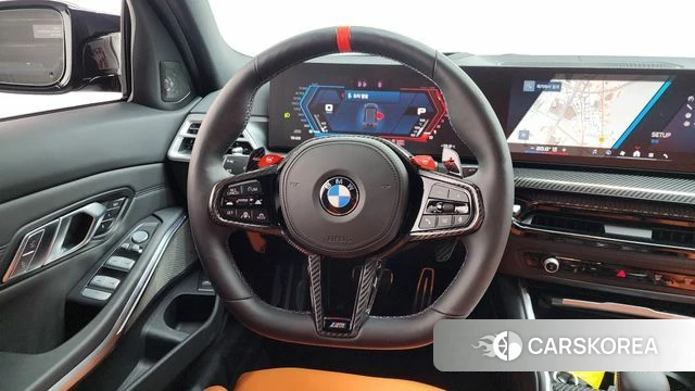 BMW M3 (G80) 2024 Черный из Кореи, фото 4