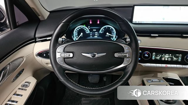 Genesis GV70 2021 Синий из Кореи, фото 4