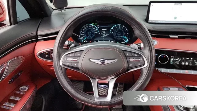 Genesis GV70 2023 Красный из Кореи, фото 4