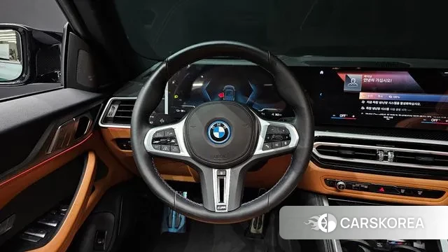 BMW i4 2023 Темно-зеленый из Кореи, фото 4