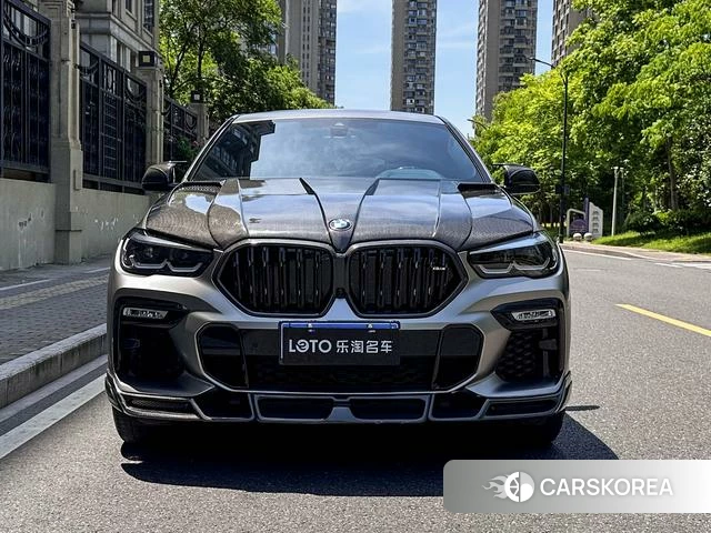 BMW X6 2021 Серебристо-серый из Китая, фото 4