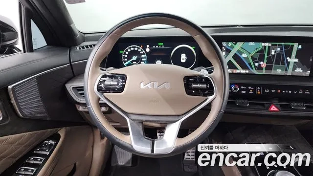Kia K8 Hybrid 2023 Черный из Кореи, фото 4