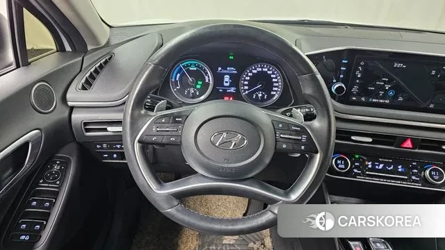 Hyundai Sonata Hybrid (DN8) 2020 Белый из Кореи, фото 4