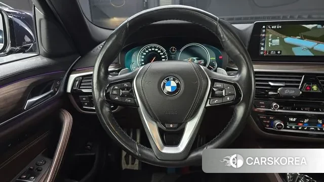 BMW 5 Series (G30) 2018 Синий из Кореи, фото 4
