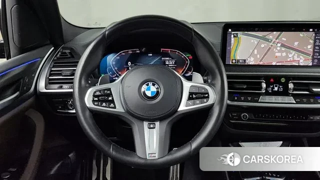 BMW X3 (G01) 2022 Черный из Кореи, фото 4