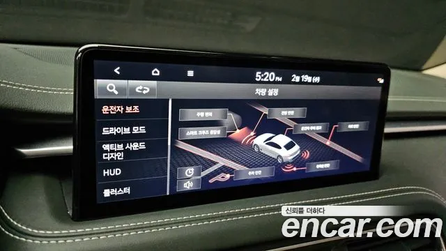 Genesis The New G70 2020 Черный из Кореи, фото 4