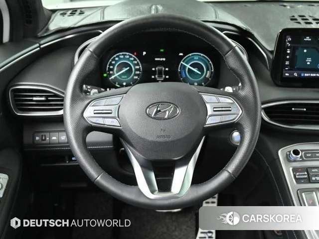 Hyundai The New Santa Fe 2021 Белый из Кореи, фото 4