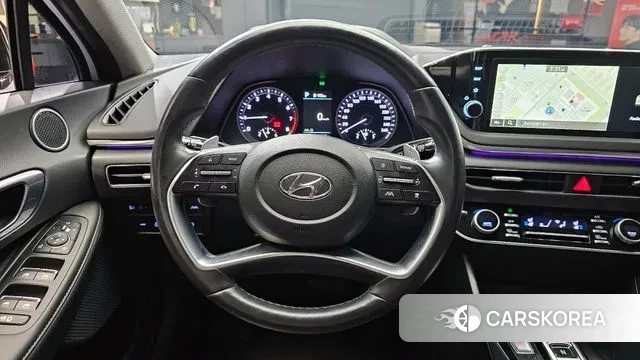 Hyundai Sonata (DN8) 2022 Белый из Кореи, фото 4