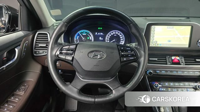 Hyundai Grandeur IG Hybrid 2018 Черный из Кореи, фото 4