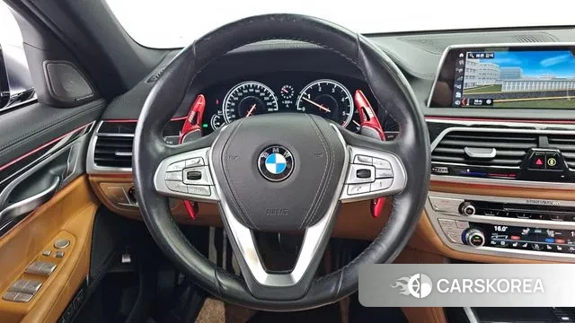 BMW 7 Series (G11) 2018 Черный из Кореи, фото 4