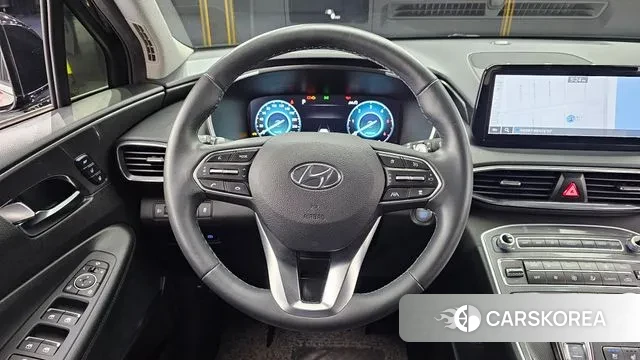 Hyundai The New Santa Fe 2021 Черный из Кореи, фото 4