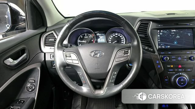 Hyundai Santa Fe The Prime 2018 Синий из Кореи, фото 4