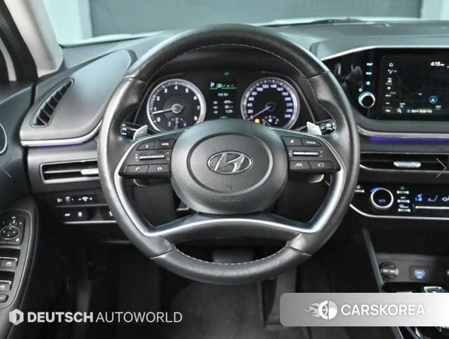 Hyundai Sonata (DN8) 2022 Белый из Кореи, фото 4