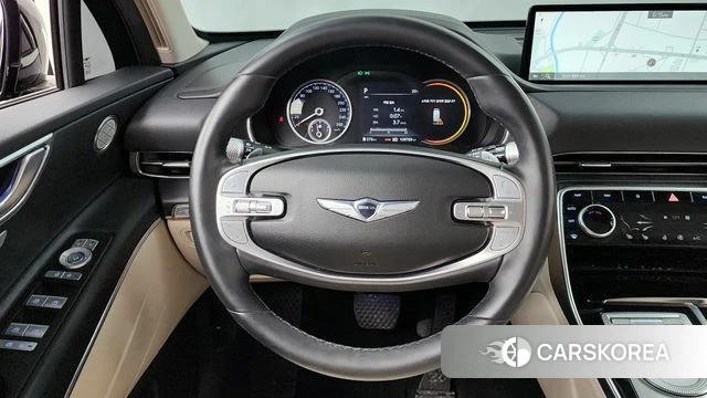 Genesis GV80 2021 Черный из Кореи, фото 4