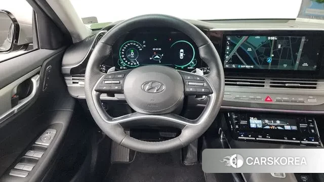 Hyundai The New Grandeur IG Hybrid 2020 Серый из Кореи, фото 4