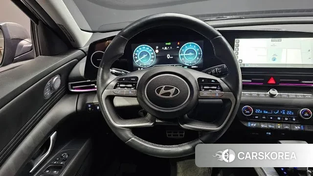 Hyundai The New Avante (CN7) 2023 Серый из Кореи, фото 4