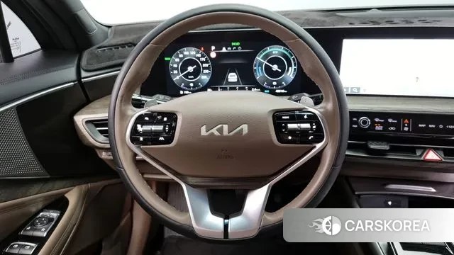Kia K8 Hybrid 2022 Черный из Кореи, фото 4