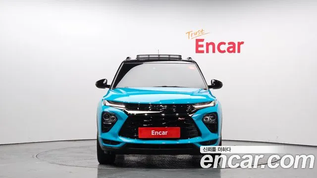 Chevrolet (GM Daewoo) Trailblazer 2020 Небесно-голубой из Кореи, фото 4