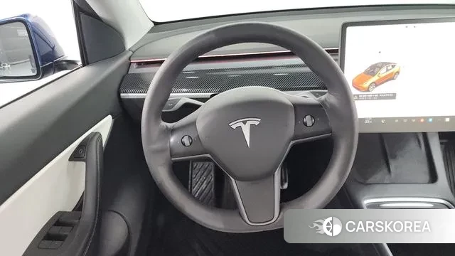 Tesla Model Y 2021 Синий из Кореи, фото 4
