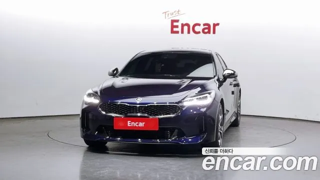 Kia Stinger 2019 Синий из Кореи, фото 4