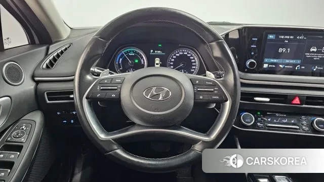 Hyundai Sonata Hybrid (DN8) 2021 Белый из Кореи, фото 4
