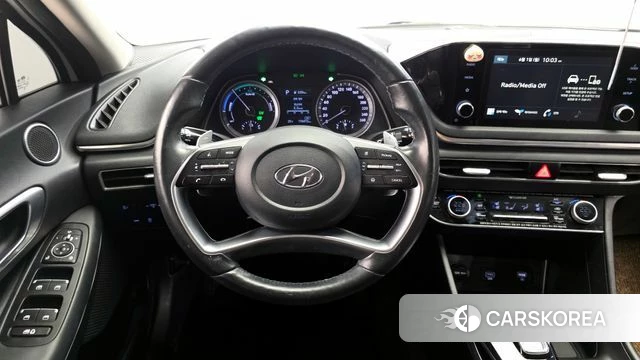 Hyundai Sonata Hybrid (DN8) 2020 Белый из Кореи, фото 4