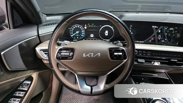 Kia K8 Hybrid 2021 Серый из Кореи, фото 4