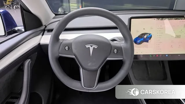 Tesla Model Y 2024 Синий из Кореи, фото 4