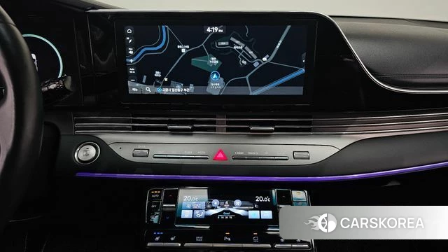 Hyundai The New Grandeur IG Hybrid 2022 Черный из Кореи, фото 4