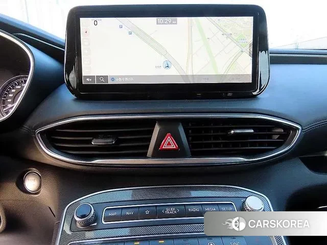 Hyundai The New Santa Fe 2022 Черный из Кореи, фото 4