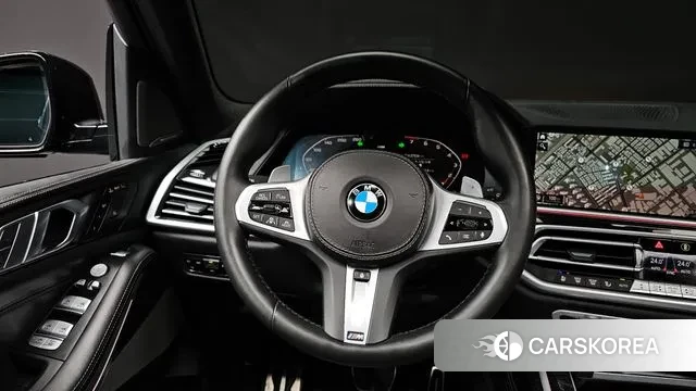 BMW X7 (G07) 2021 Синий из Кореи, фото 4