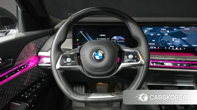 BMW i7 (G70) 2023 Черный из Кореи, фото 4