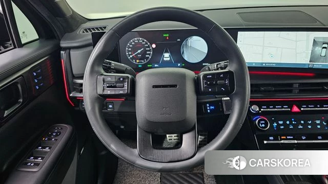 Hyundai Santa Fe (MX5) 2023 Черный из Кореи, фото 4