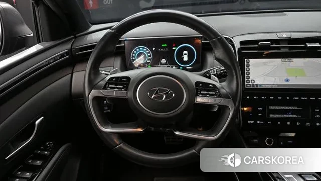 Hyundai Tucson Hybrid (NX4) 2021 Серый из Кореи, фото 4