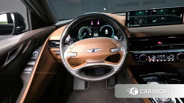Genesis G80 (RG3) 2021 Черный из Кореи, фото 4