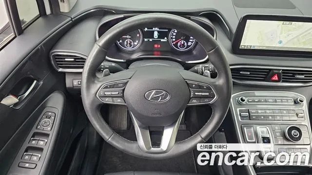 Hyundai The New Santa Fe 2022 Белый из Кореи, фото 4