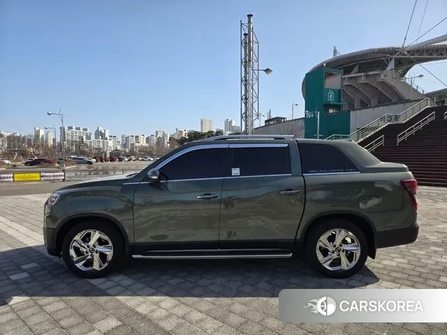 Ssangyong The New Rexton Sport 2024 Темно-зеленый из Кореи, фото 4