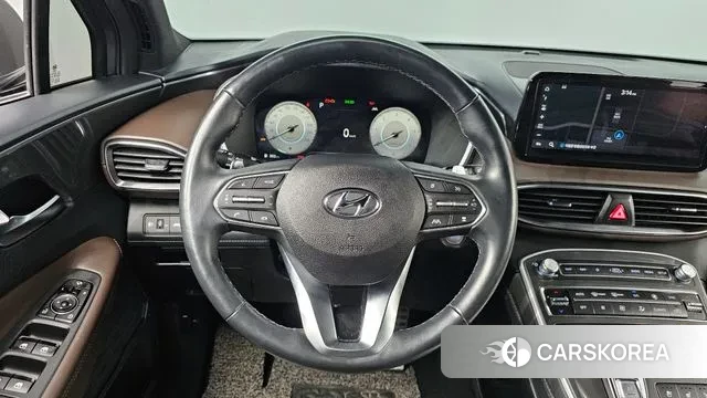 Hyundai The New Santa Fe 2021 Серый из Кореи, фото 4